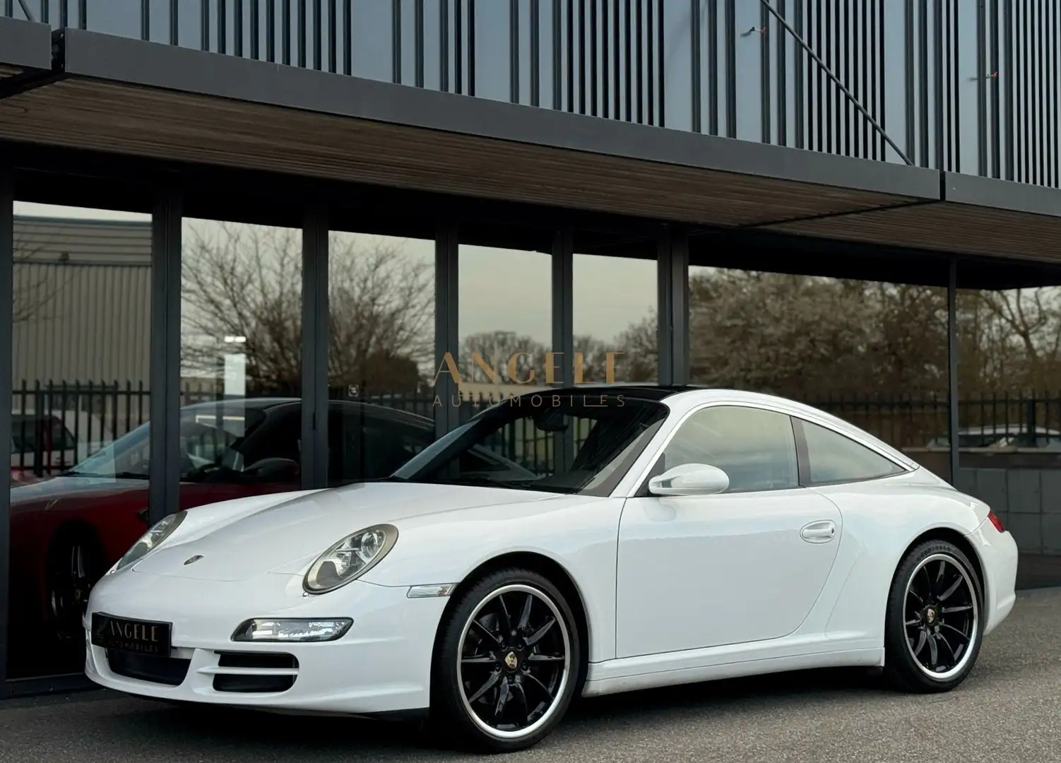 Porsche Targa 911 type 997 Targa 4 3.6i Blanc - 1