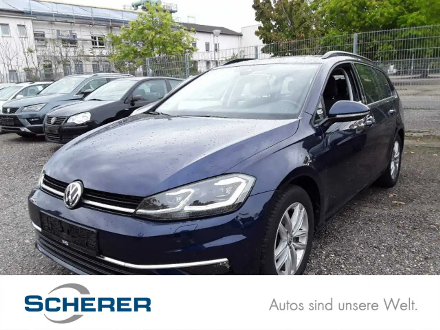Volkswagen Golf Variant 1.5 TSI DSG Comfortline ACC+LED+App Blau - 1