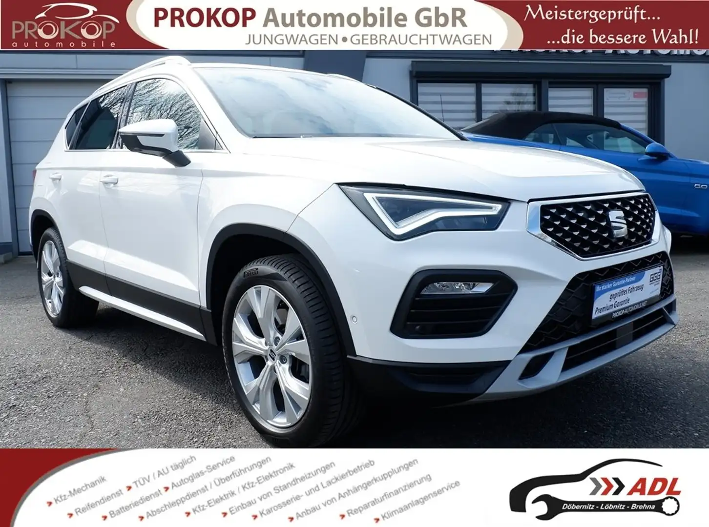 SEAT Ateca Xperience 4Drive ACC Kam WiPaket Assist-XL Nav LED Weiß - 1