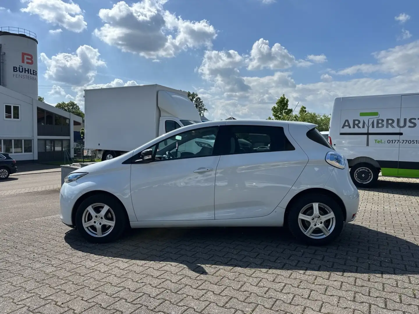 Renault ZOE Intens inkl. Batterie Klima Navi Rückfahrkamera Weiß - 2