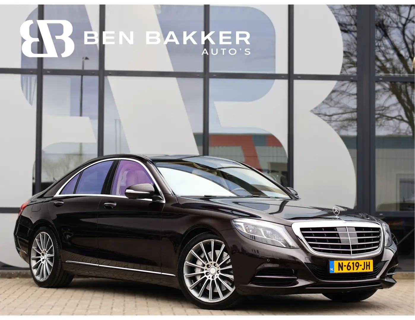 Mercedes-Benz S 500 4Matic 456PK Prestige Plus *Luchtvering*Massage*AC Zwart - 1