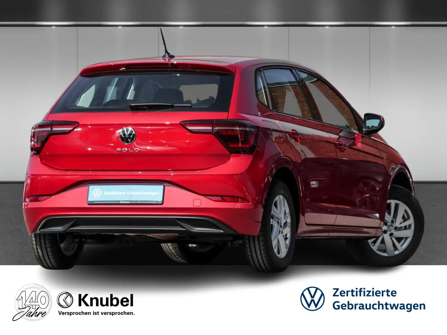 Volkswagen Polo Style 1.0 TSI DSG IQ.Light CarPlay TravelAss. A... Rot - 2