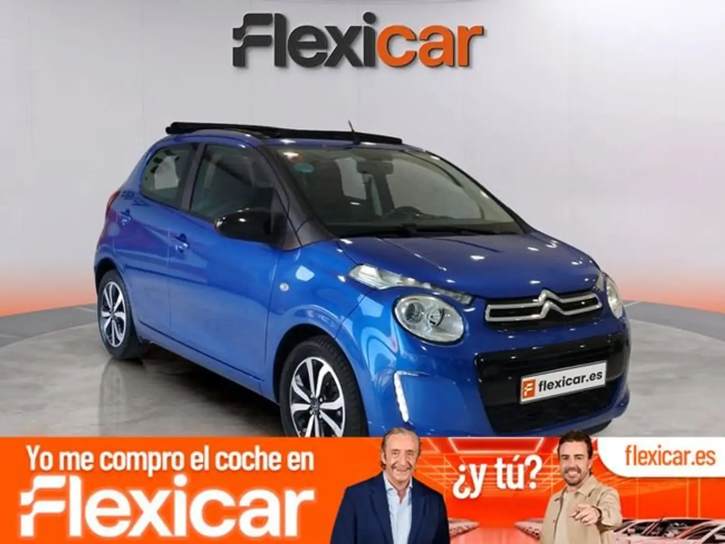 Citroen C1 Airscape VTi 53kW (72CV) S&S Shine Azul - 1