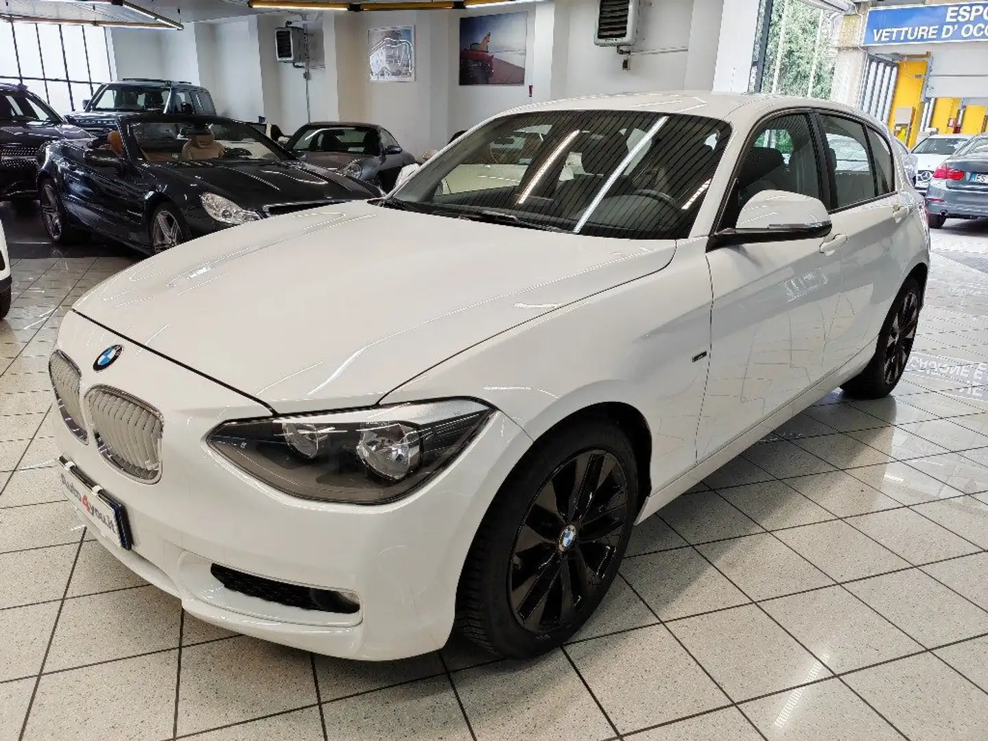 BMW 118 i 5p. Urban autom UNICOPR REVISIONE OK Bianco - 2
