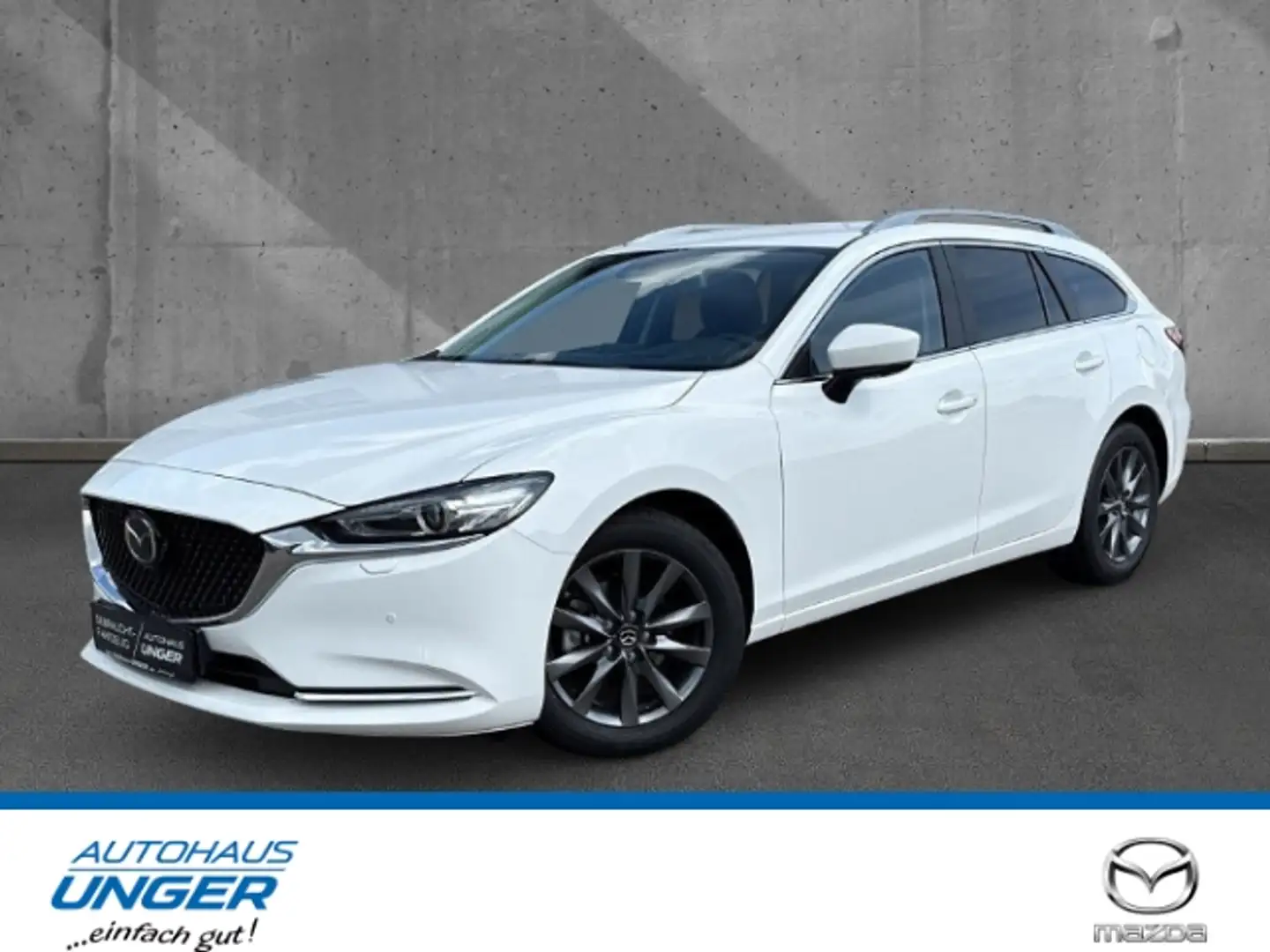 Mazda 6 SK 2.0 GS Center-Line Navi HUD LED PDC Kamera Weiß - 1