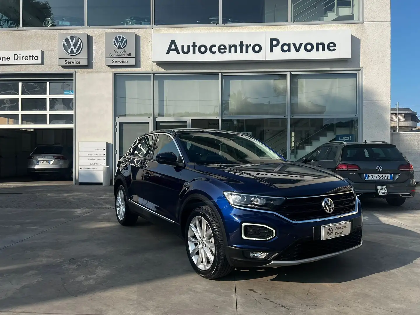Volkswagen T-Roc 2.0 tdi Sport 150cv dsg Blu/Azzurro - 1