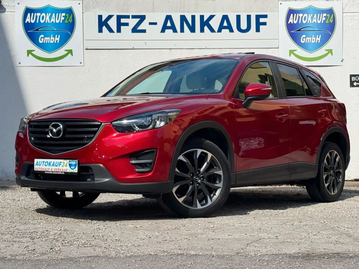 Mazda CX-5 Sports-Line AWD *Leder *Kamera*Navi* Rot - 1