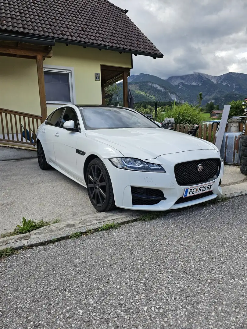 Jaguar XF 30d R-Sport Aut. Weiß - 1