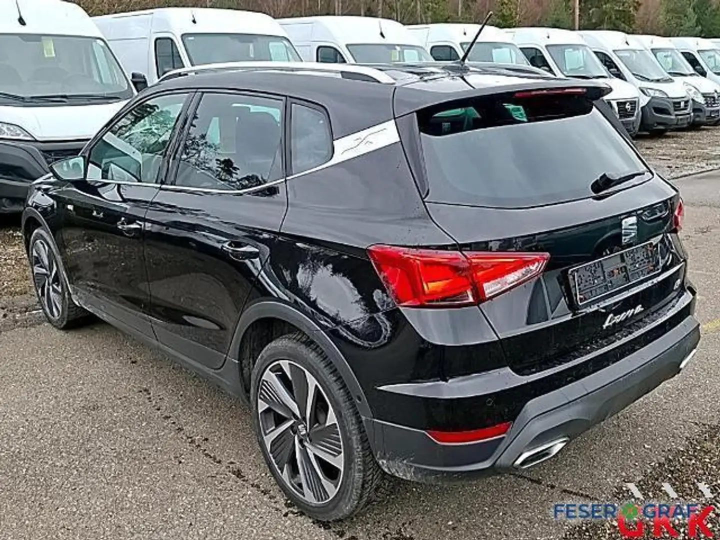 SEAT Arona FR 1.0 TSI DSG Navi / LED / VirtalCockpit / Kamera Negro - 2