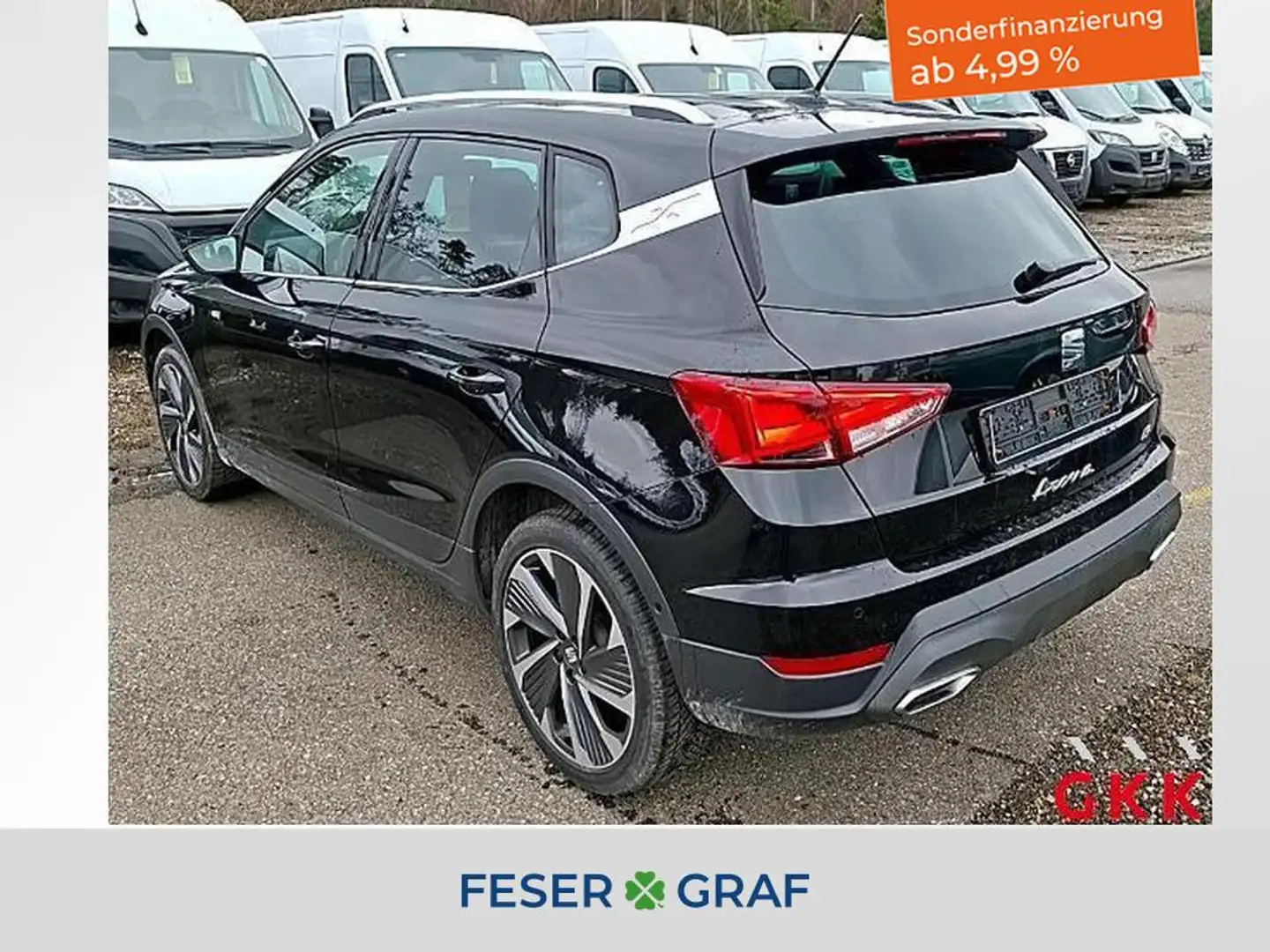 SEAT Arona FR 1.0 TSI DSG Navi / LED / VirtalCockpit / Kamera Negro - 1