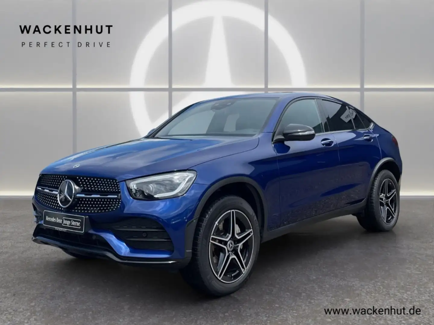 Mercedes-Benz GLC 300 e 4M Coupe AMG NIGHT MULTI SHD FAP 360°RFK Blau - 1