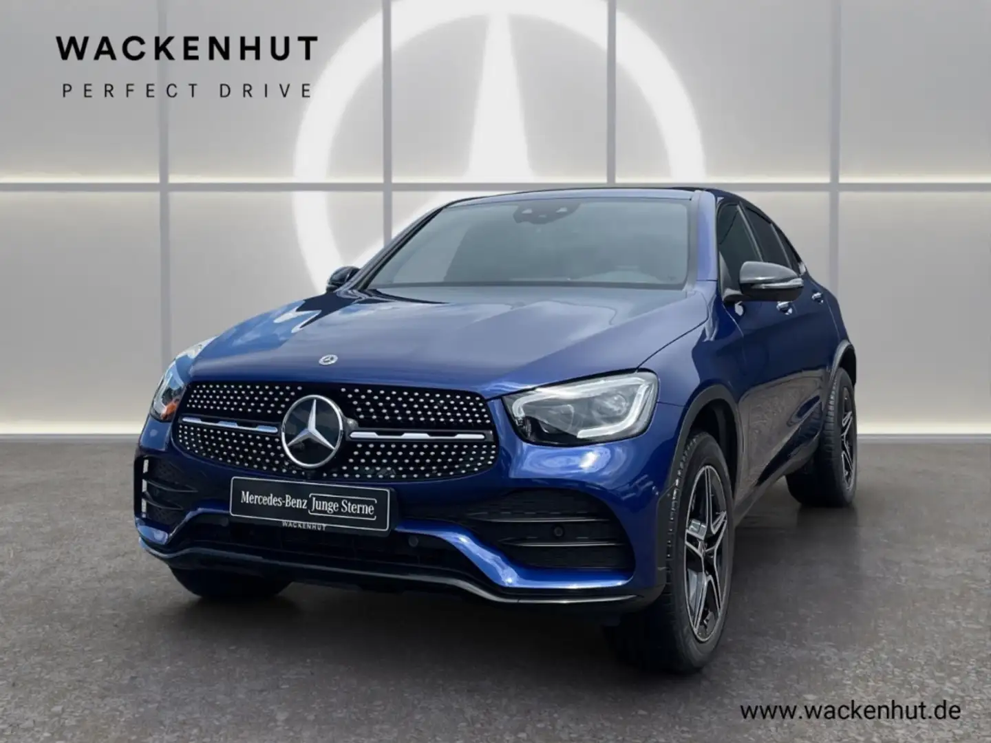 Mercedes-Benz GLC 300 e 4M Coupe AMG NIGHT MULTI SHD FAP 360°RFK Blau - 2