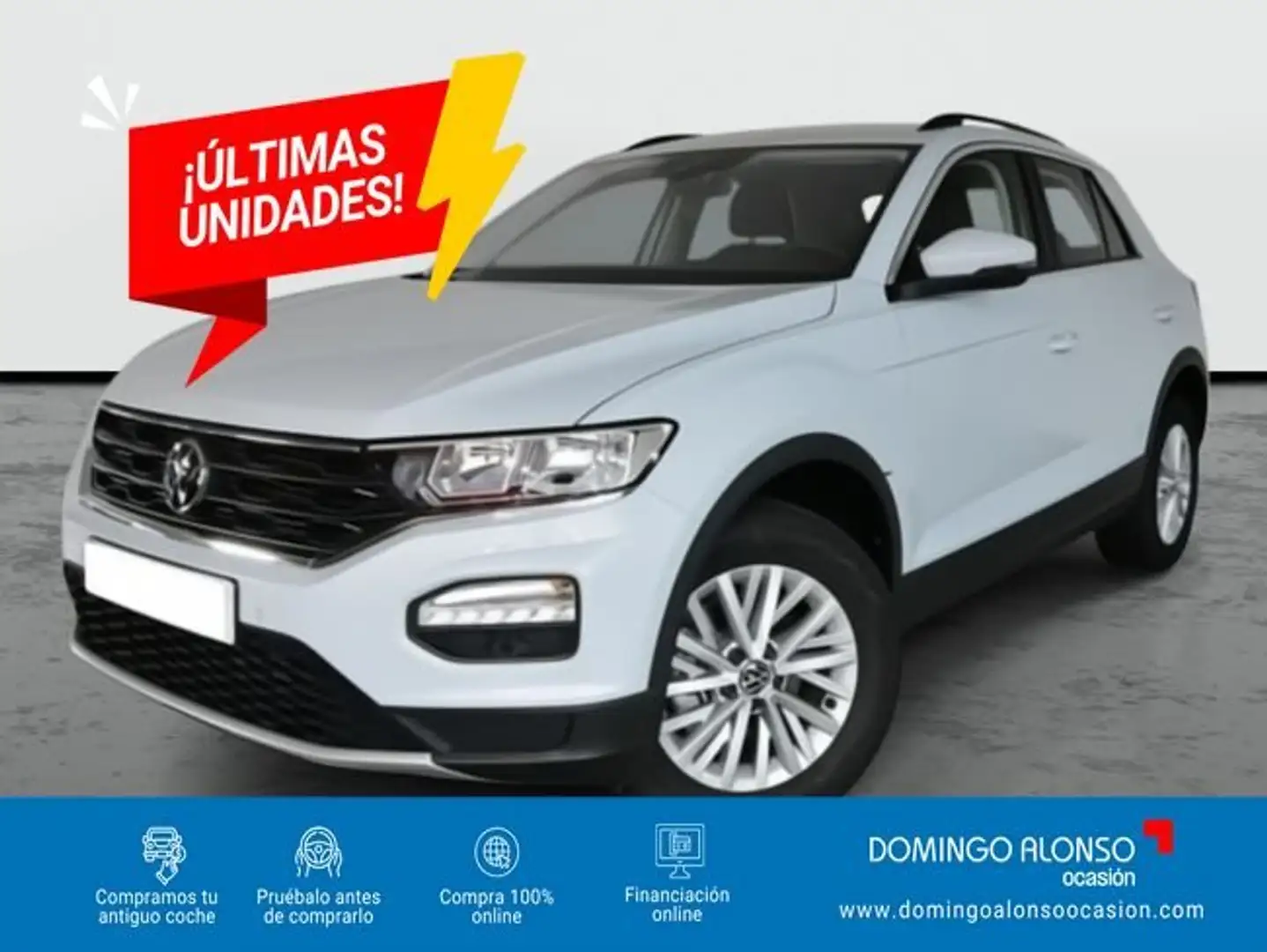 Volkswagen T-Roc Connect 1.0 TSI 81 kW (110CV) SG6 (A113CX12) Plateado - 1