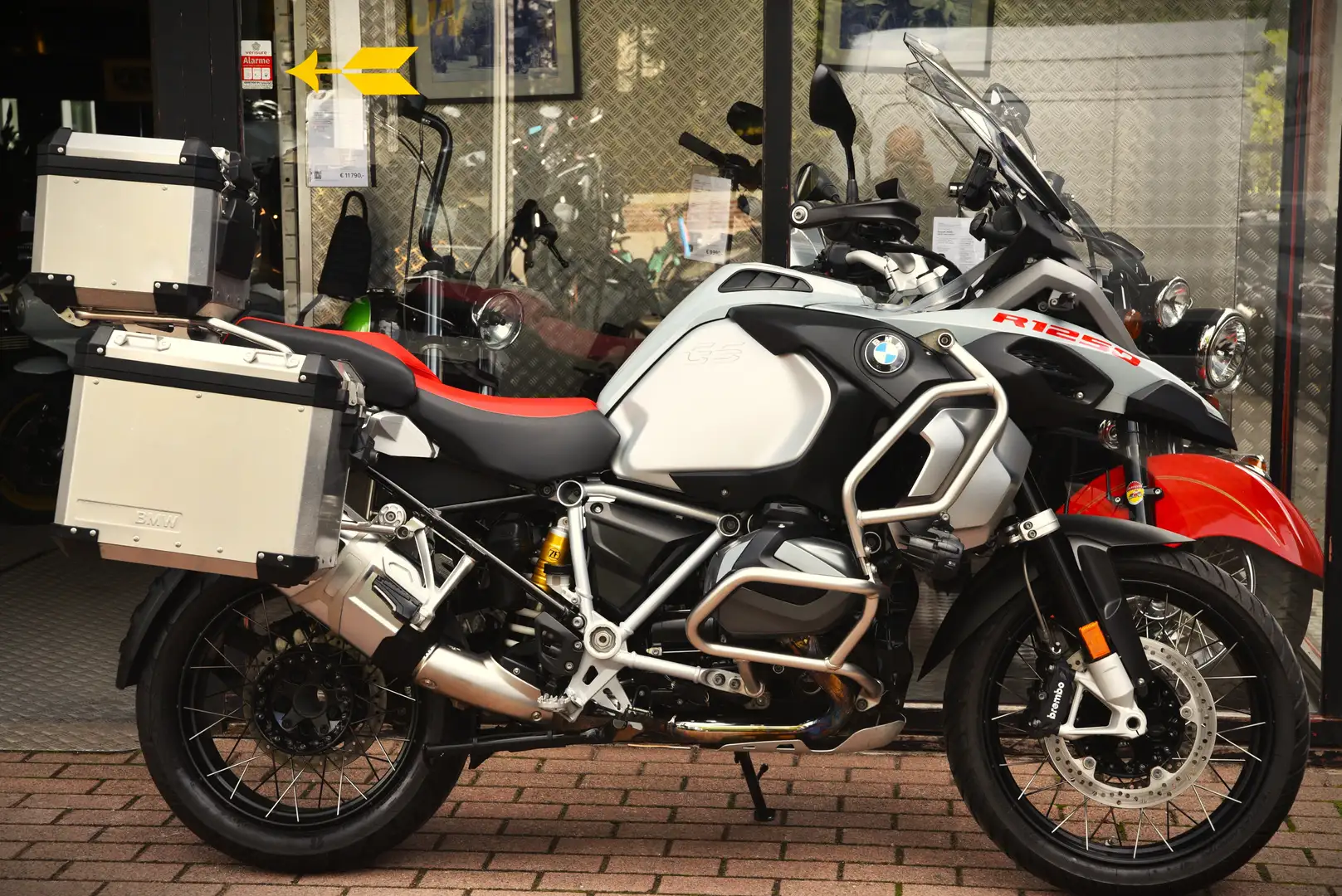 BMW R 1250 GS Adventure ***MOTO VERTE*** Gris - 2