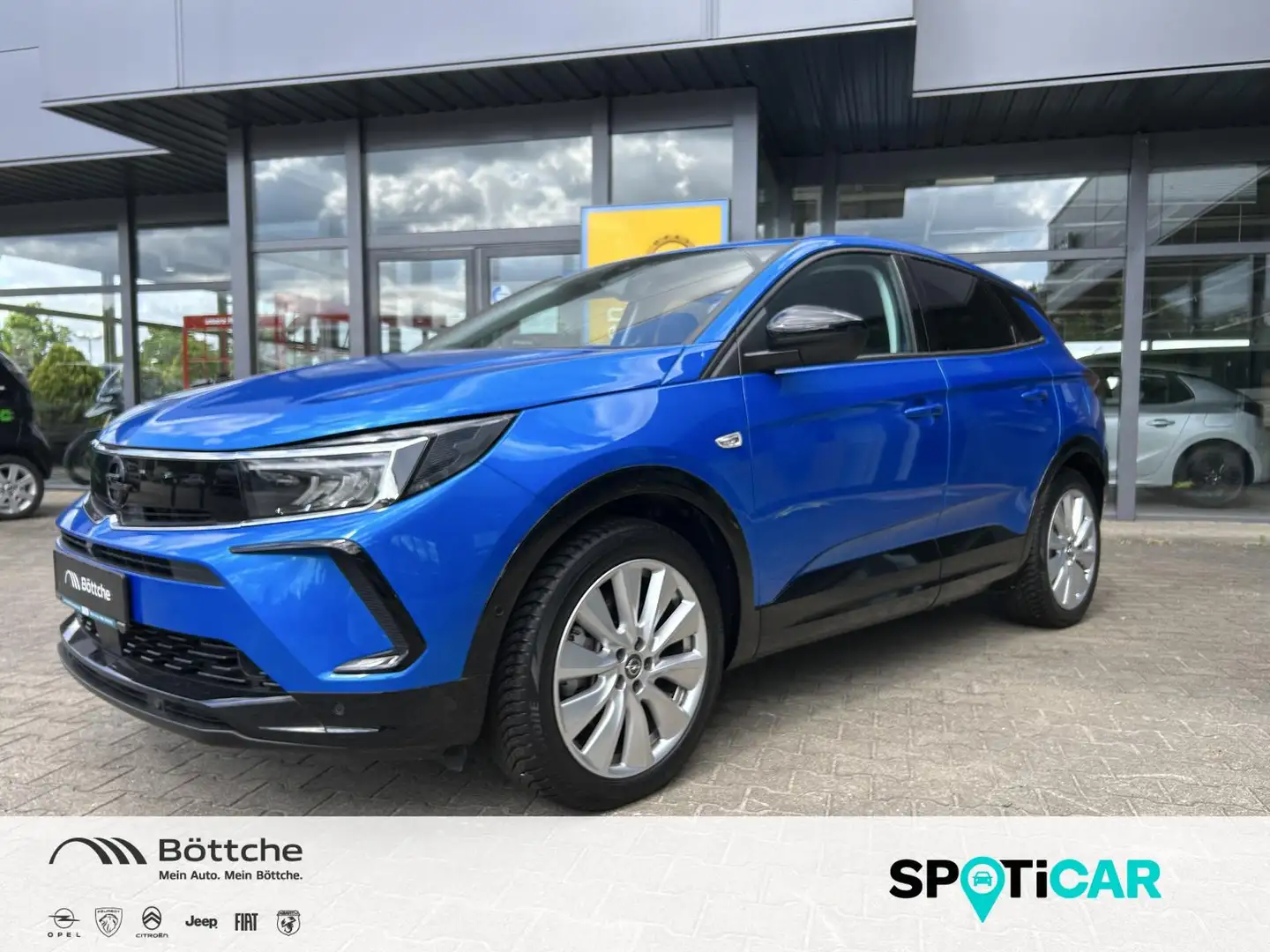 Opel Grandland GS Line Plug-in-Hybrid/360Kamera/LED/NAVI/AHK Blauw - 1