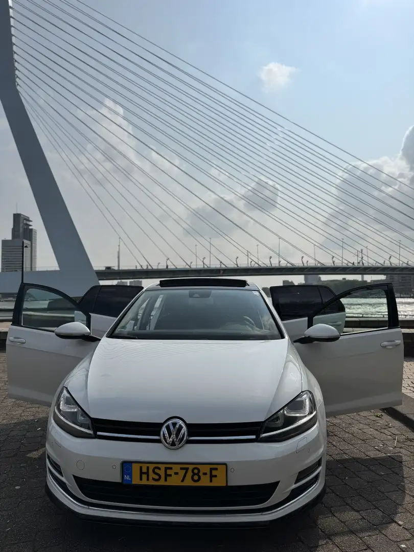 Volkswagen Golf 1.4 TSI BMT DSG “Highline” Wit - 1