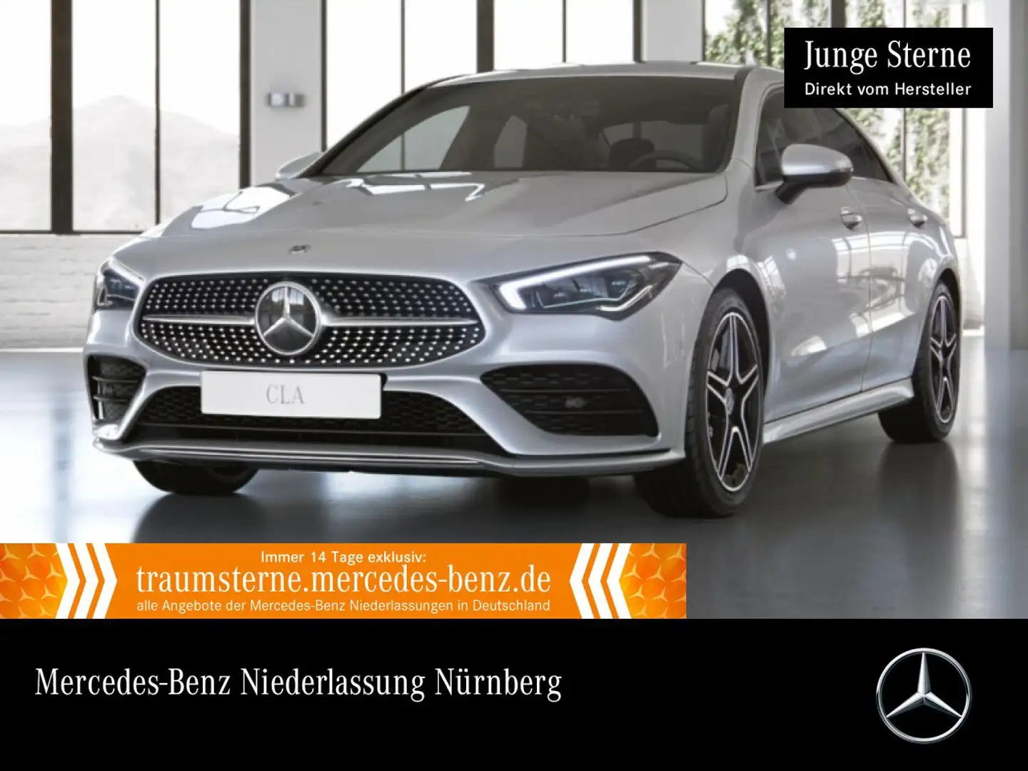 Mercedes-Benz CLA 220 d AMG+360°+MULTIBEAM+KEYLESS+8G Weiß - 1