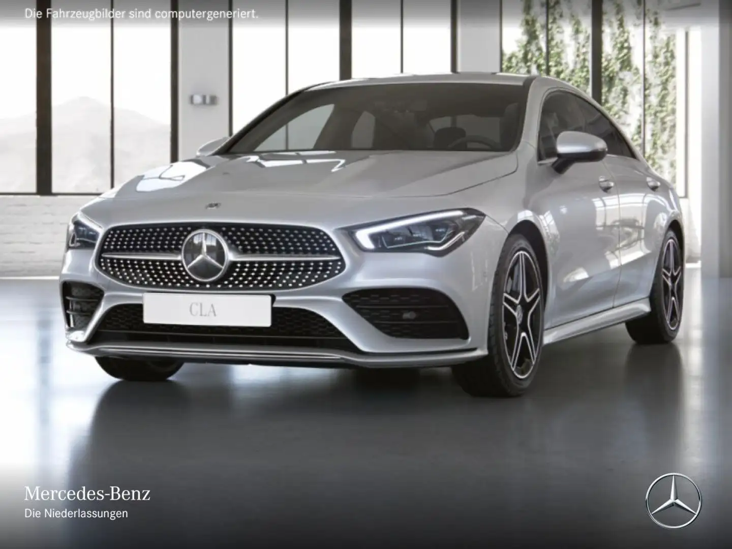 Mercedes-Benz CLA 220 d AMG+360°+MULTIBEAM+KEYLESS+8G Weiß - 2