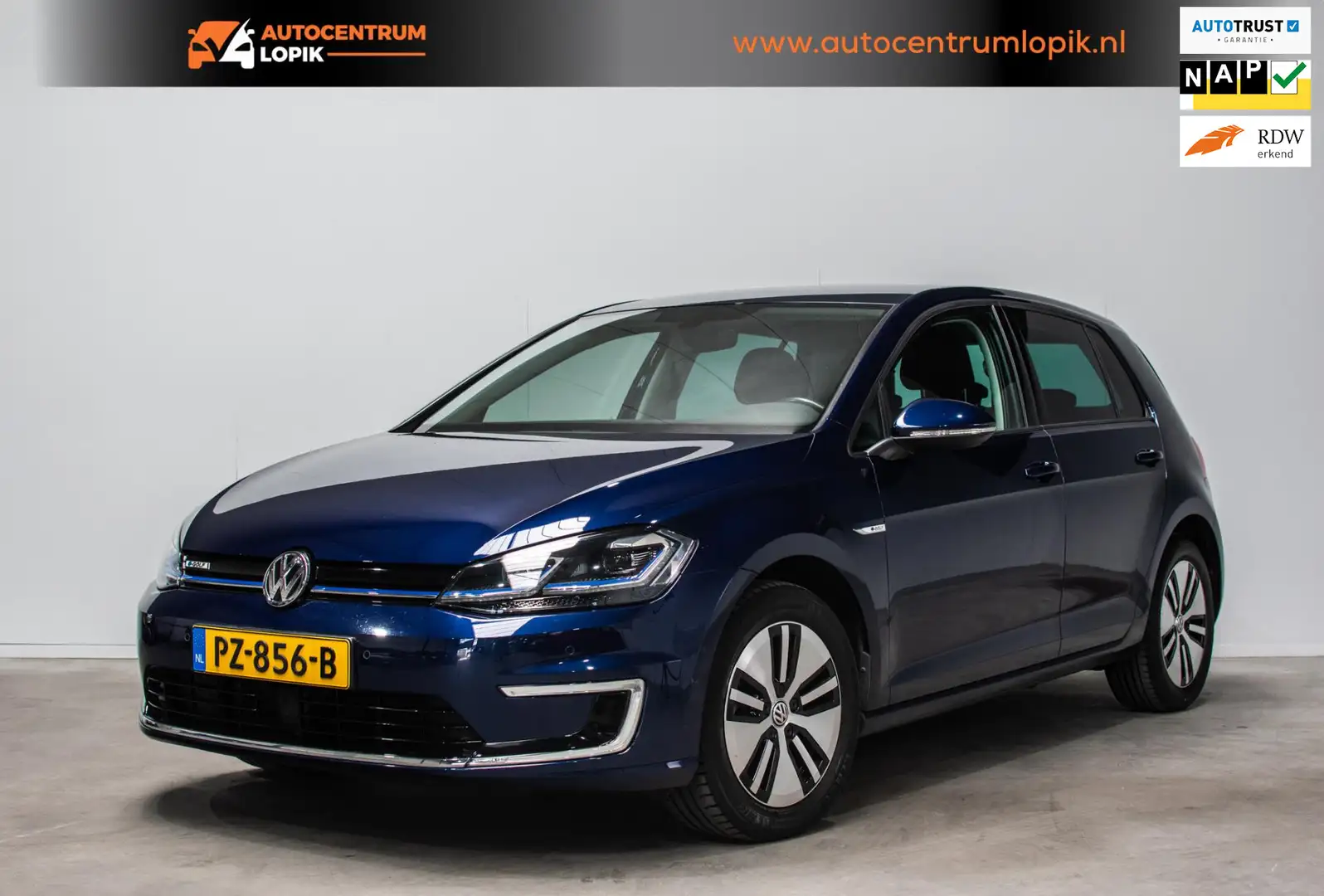 Volkswagen e-Golf NAP*ACC*Digitaal Cockpit* Azul - 1