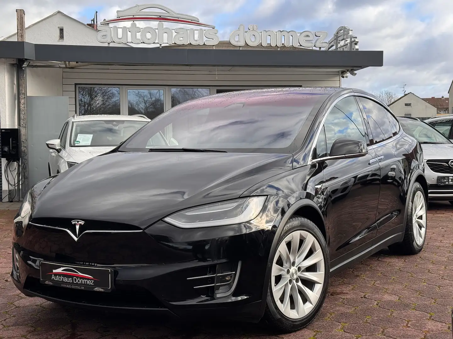 Tesla Model X 75X LONG RANGE AHK 7 SITZE Noir - 1