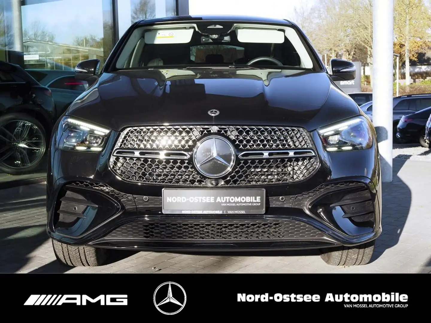 Mercedes-Benz GLE 450 d 4M Coupé AUT NAVI PANO SHZ 360°-KAM Schwarz - 2