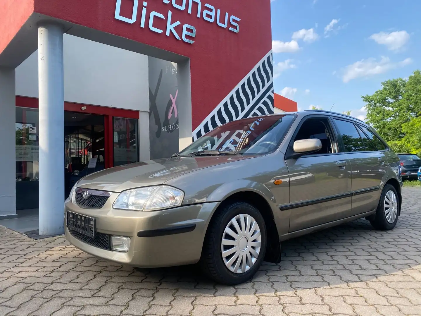 Mazda 323 Klima AHK elFH elSp Gris - 1