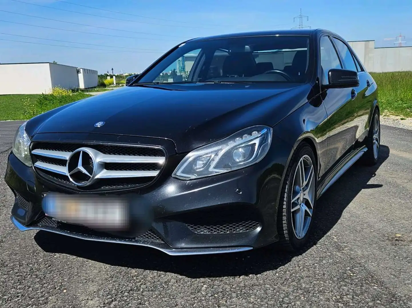 Mercedes-Benz E 350 E 350D AMG, V6, Allrad 4-matic,neuer Motor Schwarz - 1