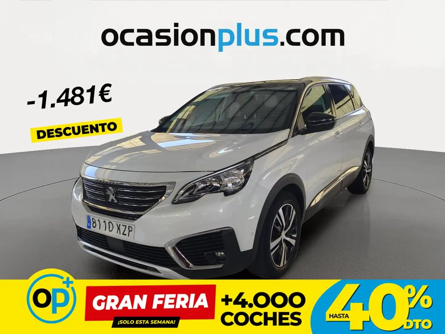 Peugeot 5008 1.5BlueHDi S&S Allure 130 Blanco - 1