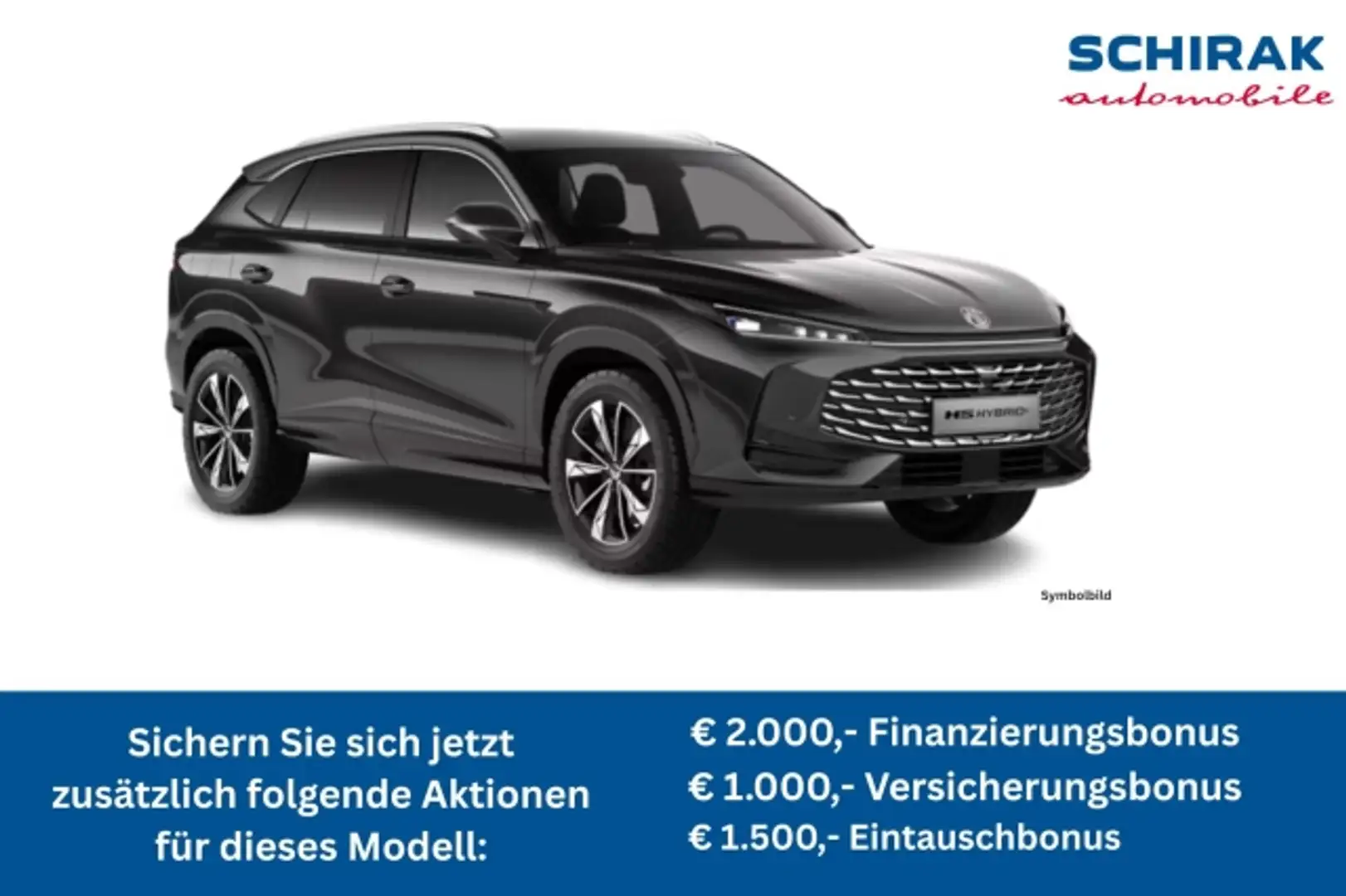 MG HS HEV Luxury Lenkradheizung Schwarz - 1