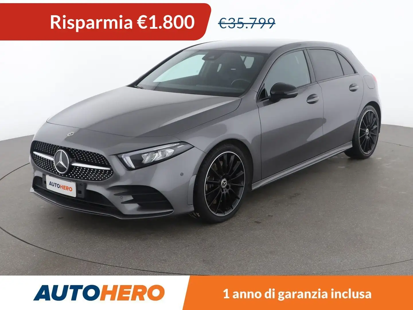 Mercedes-Benz A 250 A 250 Premium Automatic 4Matic Šedá - 1