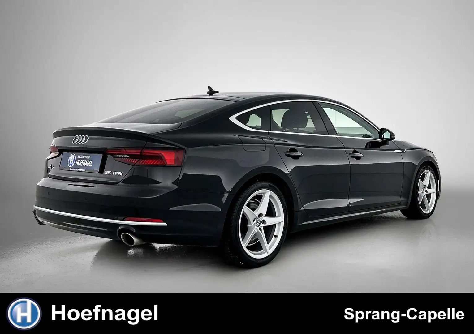 Audi A5 Sportback 35 TFSI Sport 150PK |Navi|Cruise|Stoelve Fekete - 2