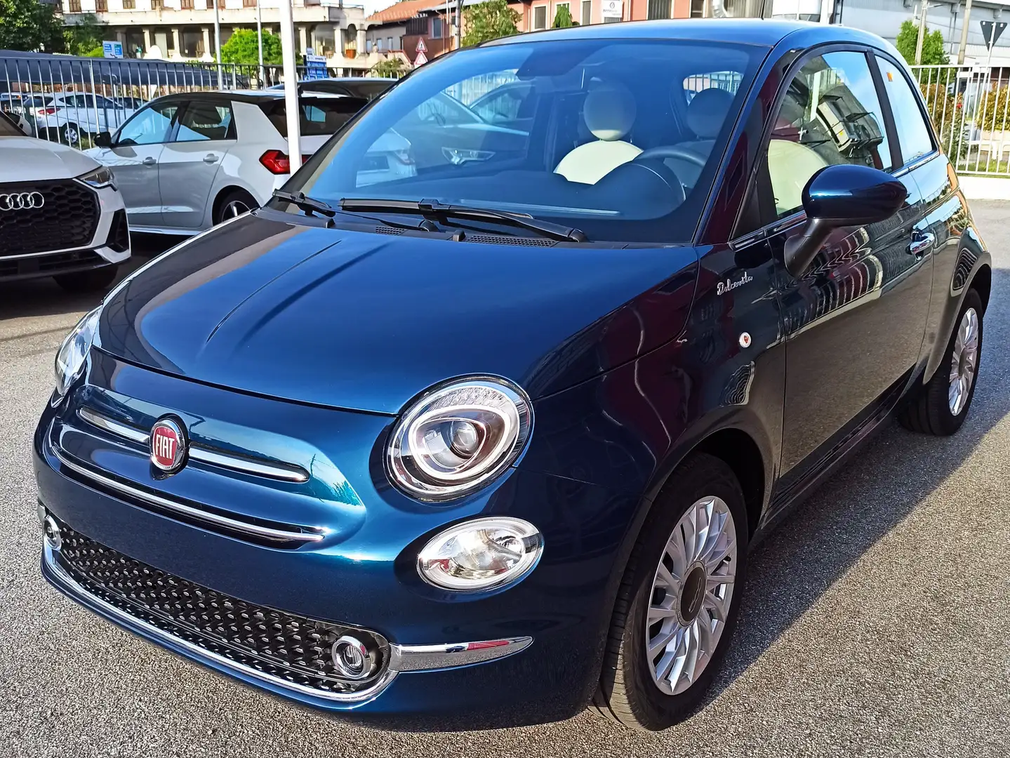 Fiat 500 1.0 hybrid Dolcevita 70cv Bleu - 2
