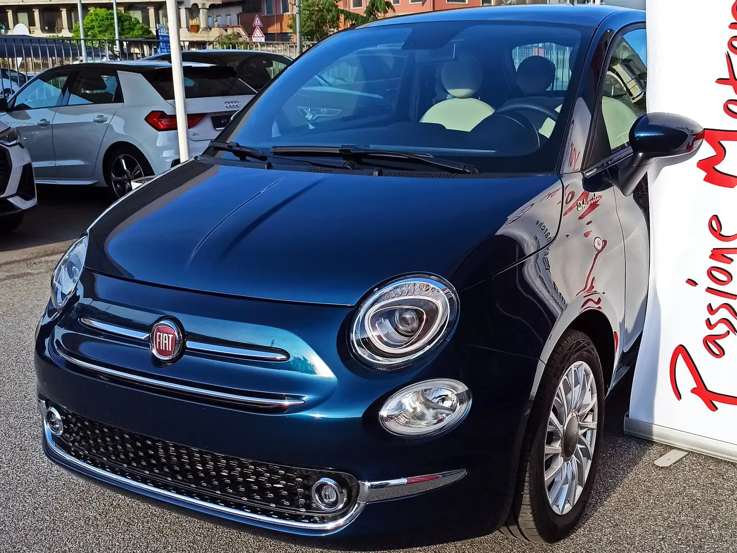 Fiat 500 1.0 hybrid Dolcevita 70cv Bleu - 1