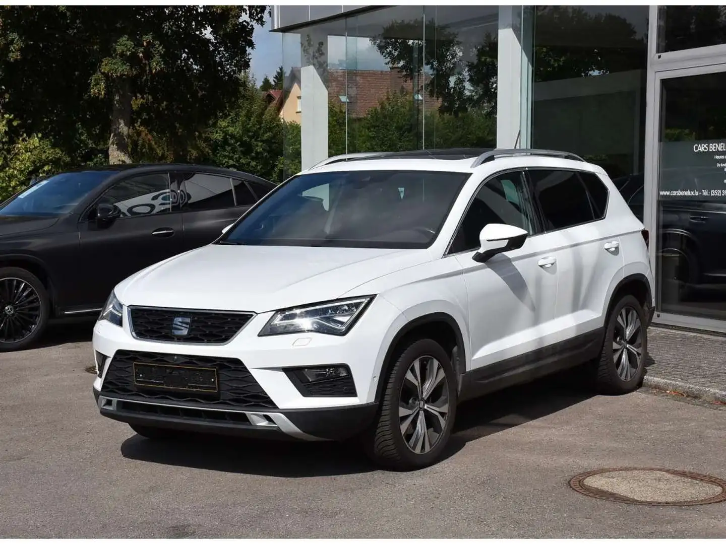 SEAT Ateca 1.4 TSI 4Drive Excellence DSG PANO ACC LANE CAM360 Blanc - 2