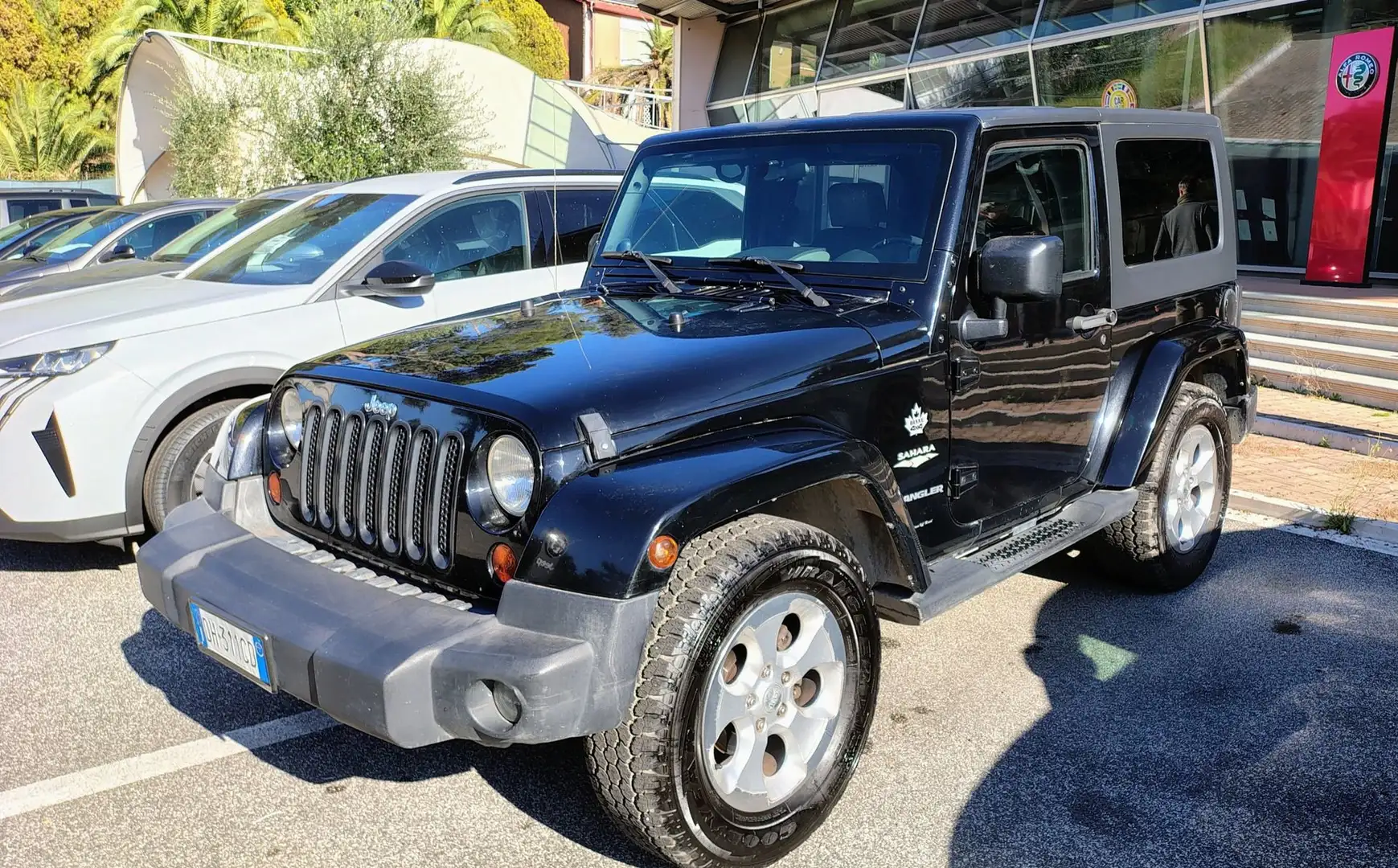 Jeep Wrangler Wrangler 2.8 CRD Sahara Auto Nero - 1