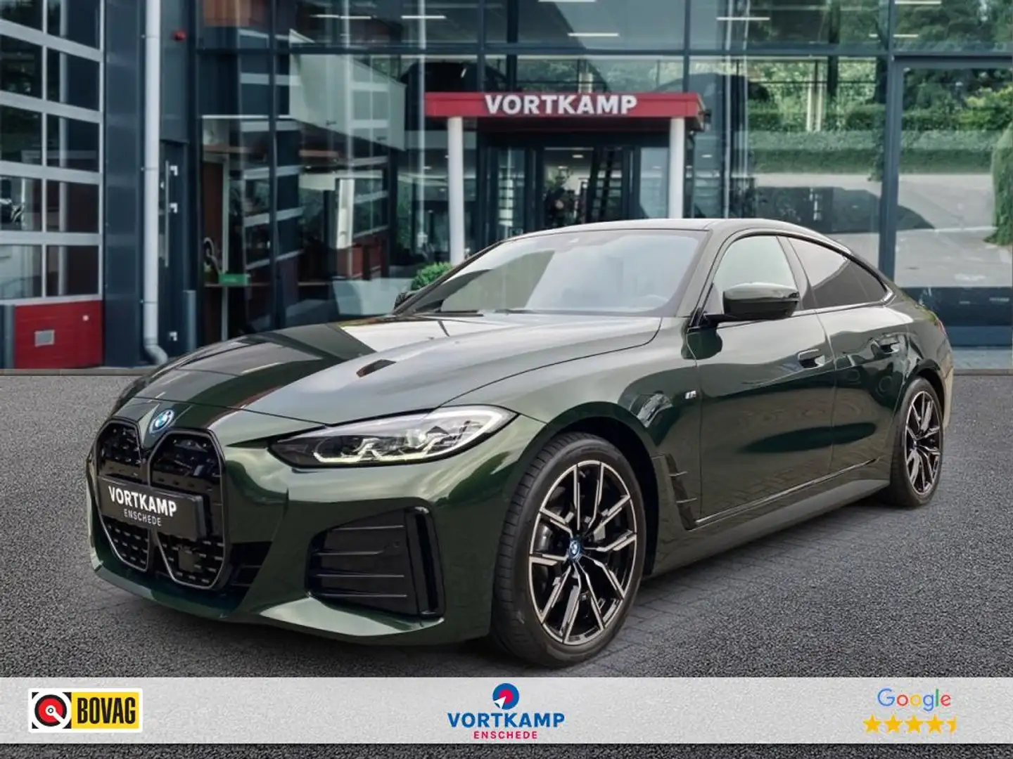 BMW i4 40 E-DRIVE M SPORT CAMERA/NAVI/CARPLAY/ACC/STOEL-S Verde - 1