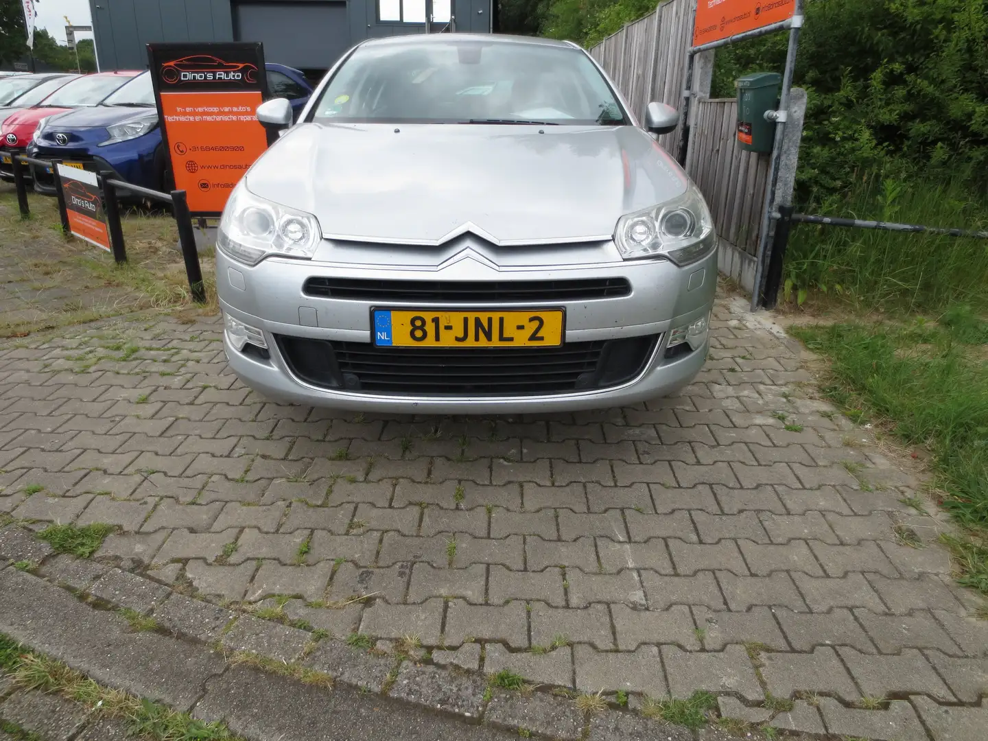 Citroen C5 Citroen C5 2.0 16v Exclusive AUT HALFLEDER/LAGE Gris - 2