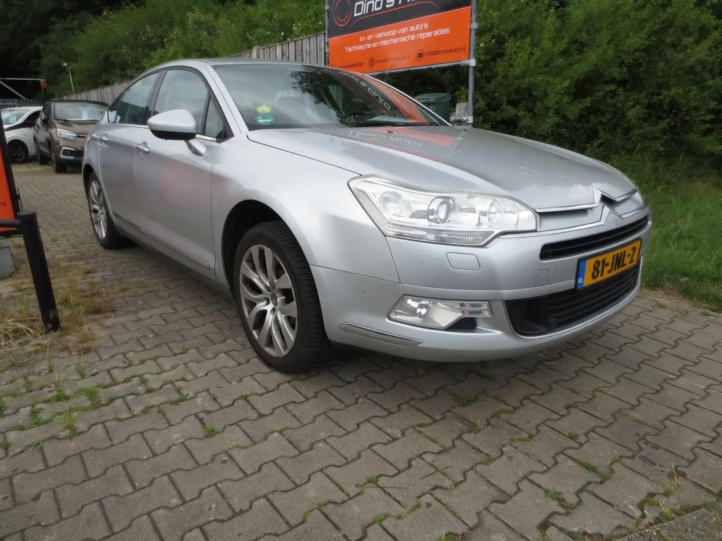 Citroen C5 Citroen C5 2.0 16v Exclusive AUT HALFLEDER/LAGE Gris - 1