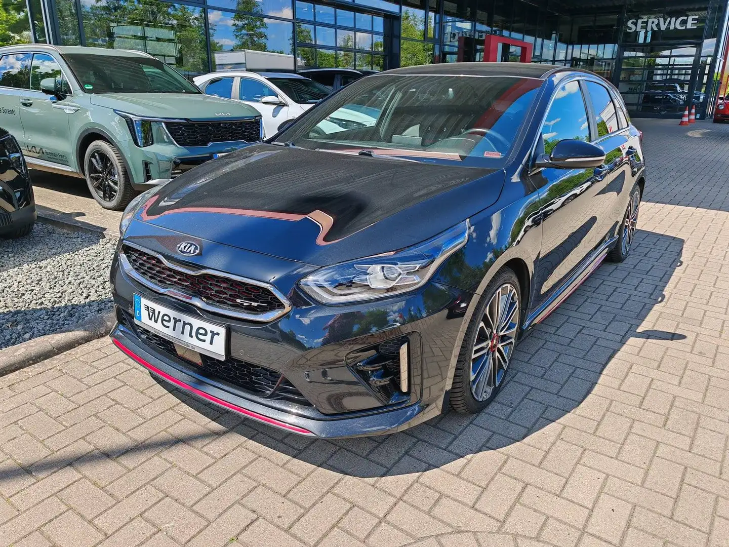 Kia Ceed CD 1.6 T-GDI GT DCT Komfort-Paket JBL Navi Noir - 2