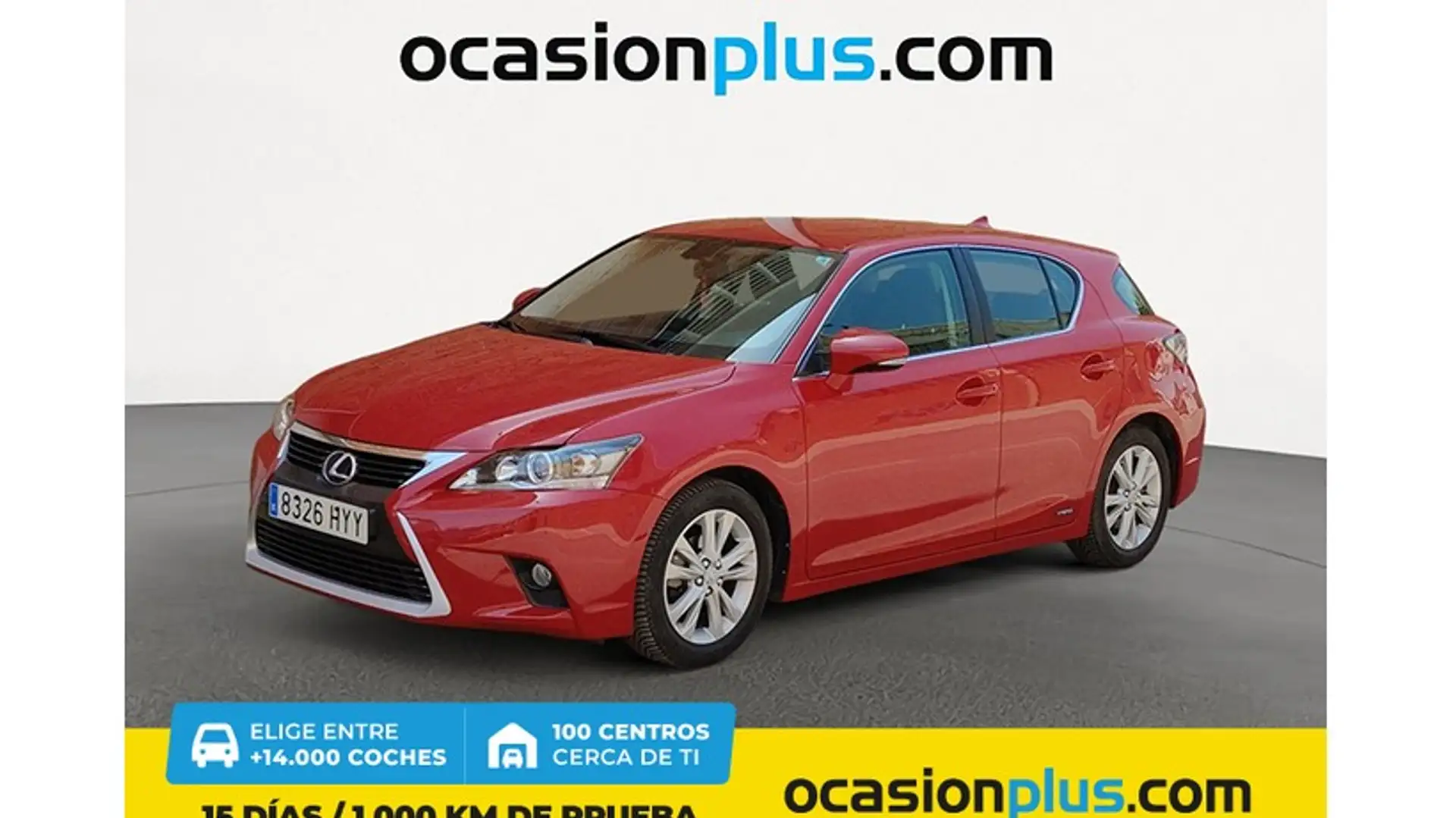 Lexus CT 200h Executive Rojo - 1