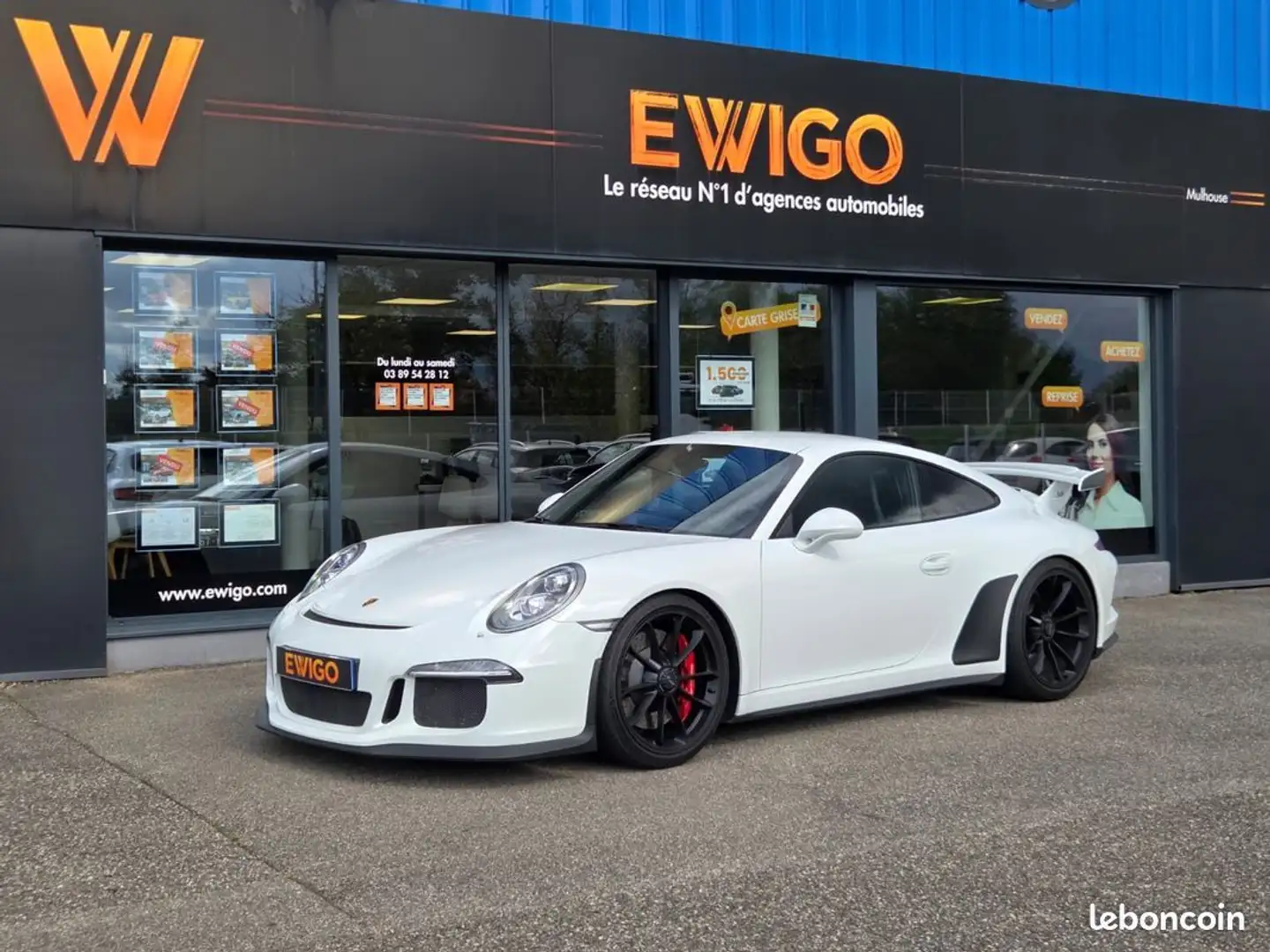 Porsche 991 991.1 3.8 475 ch gt3 pdk clubsport approved 05-2026 ppf pdls+ cuir etendu Blanc - 2