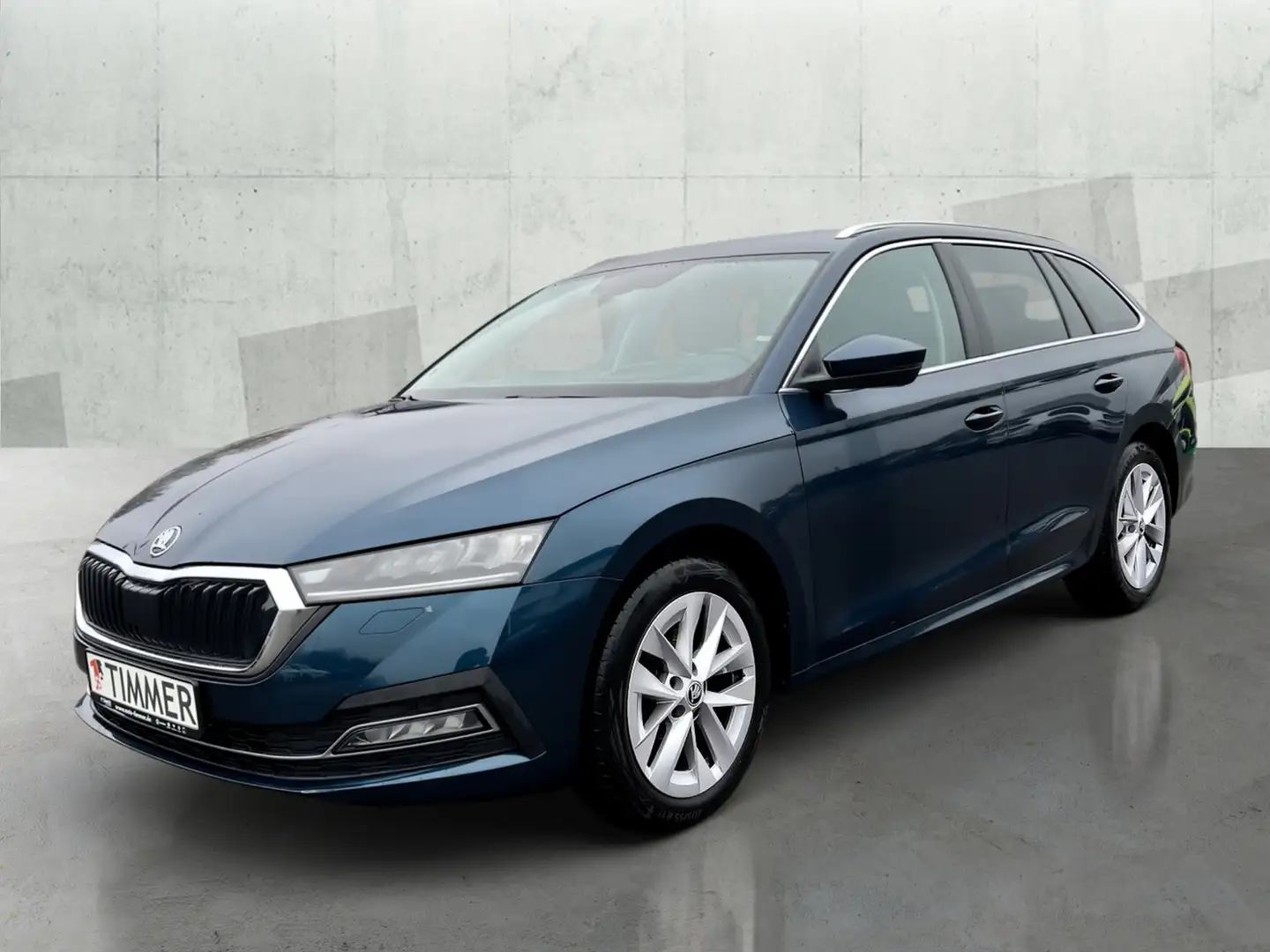 Skoda Octavia Combi 2.0 TDI DSG STYLE *LED *ACC *HuD *NAVI *SHZ Blau - 2