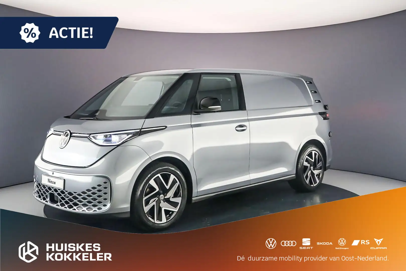 Volkswagen ID. Buzz Cargo Anniversary Edition 286pk 79 kWh  Gelimiteerde ed Zilver - 1