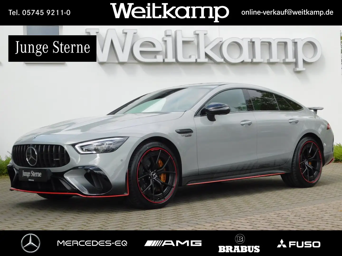 Mercedes-Benz AMG GT AMG GT 63 S E PERFORMANCE AMG F1 Edition+Head-Up Gris - 1