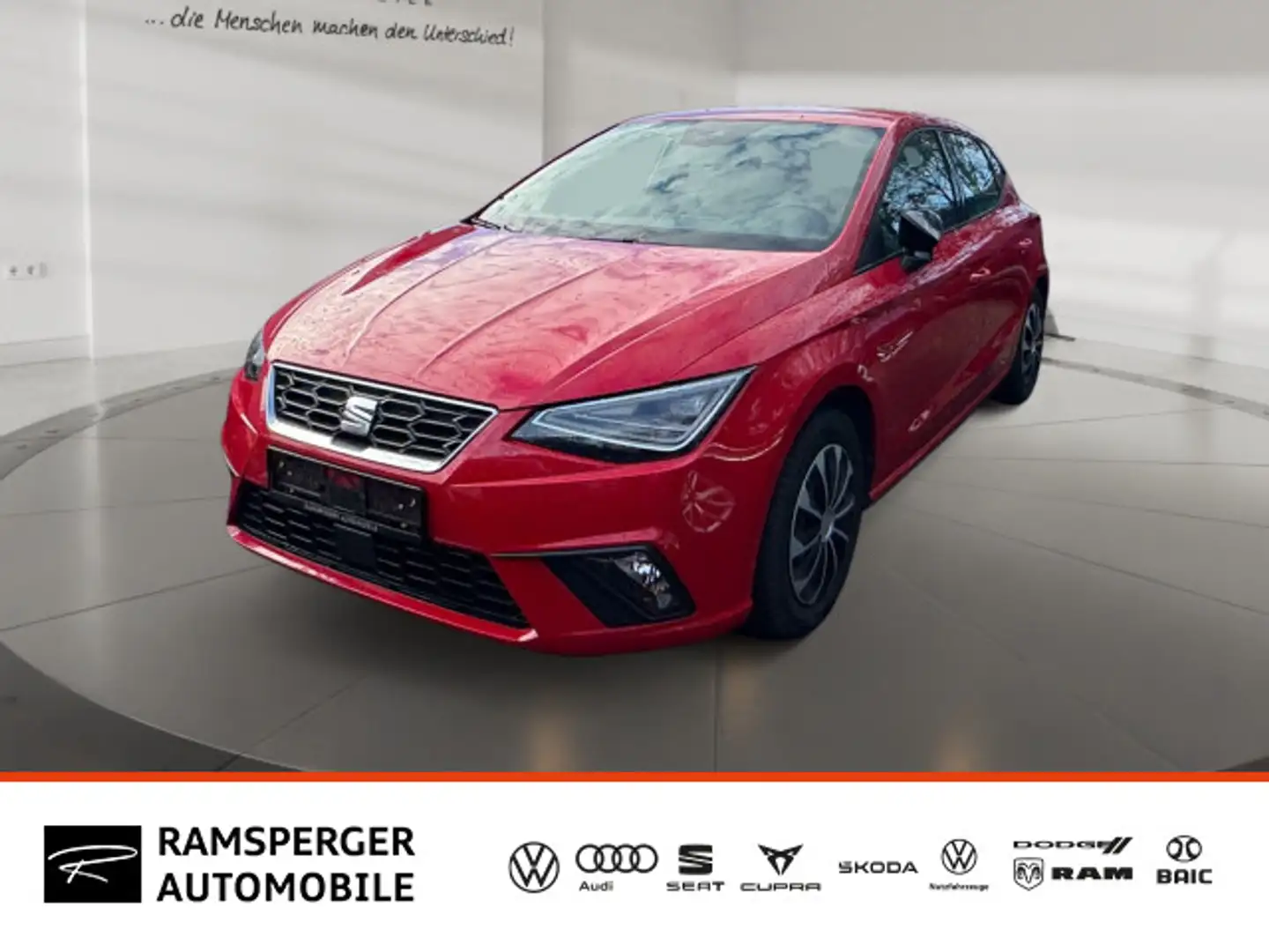 SEAT Ibiza FR BEATS 1.0 TSI LED/Navi/DAB/uvm. Rot - 1