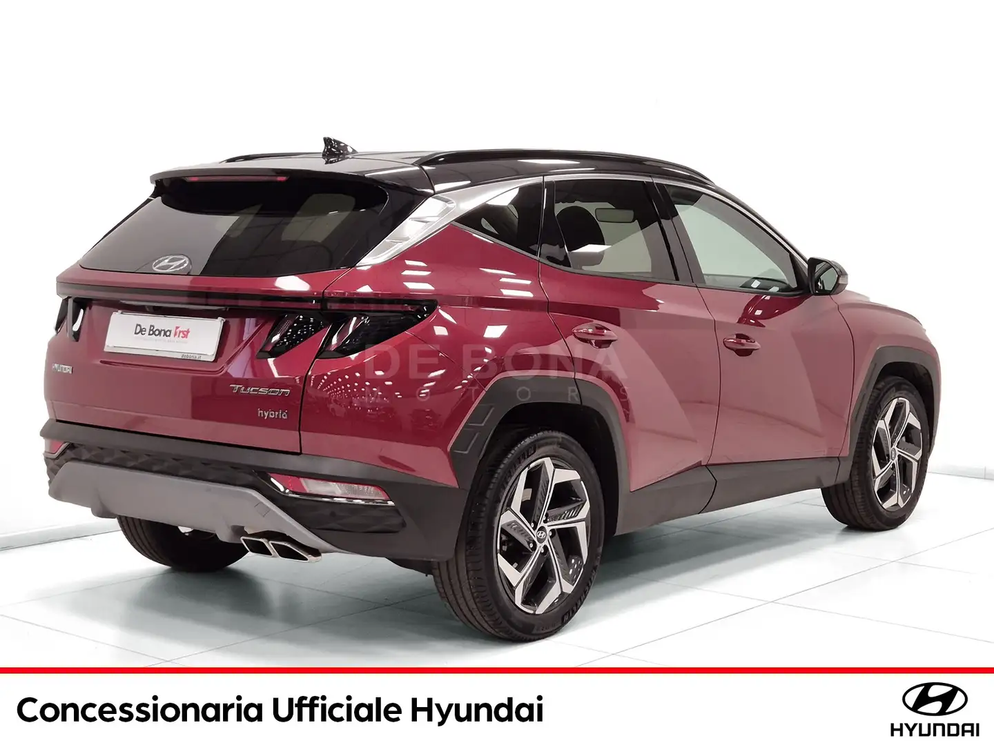 Hyundai TUCSON 1.6 hev exellence 2wd auto Rouge - 2