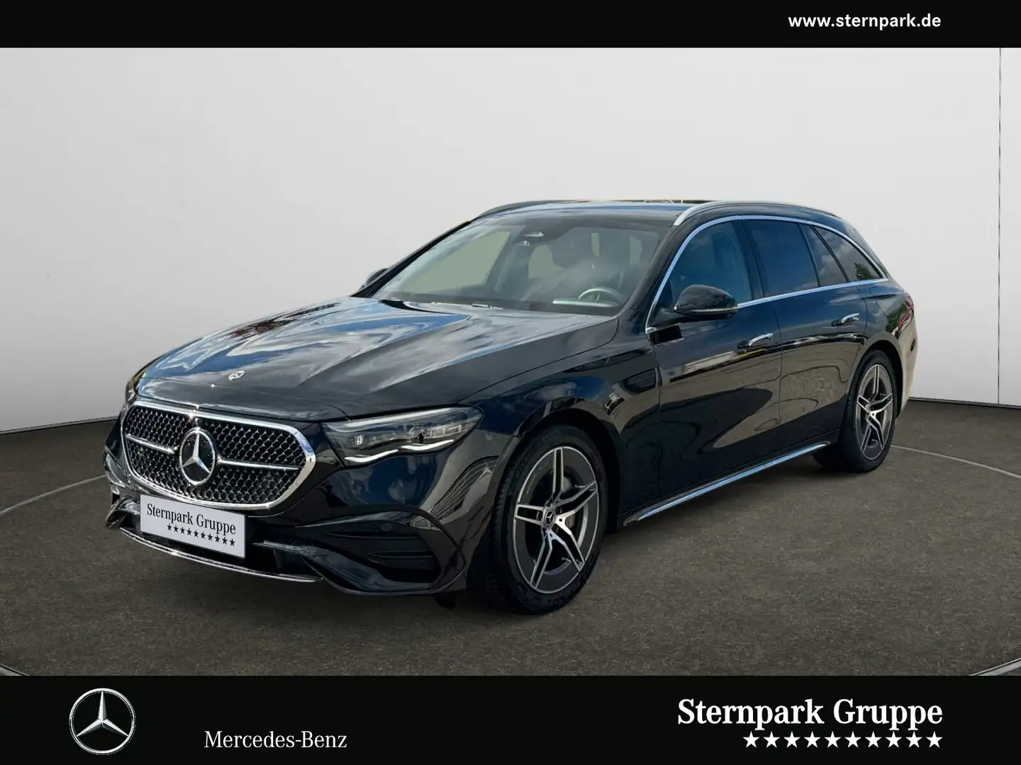 Mercedes-Benz E 300 E 300 e T AMG Premium +Pano+Burm4D+Distronic+uvm Noir - 1