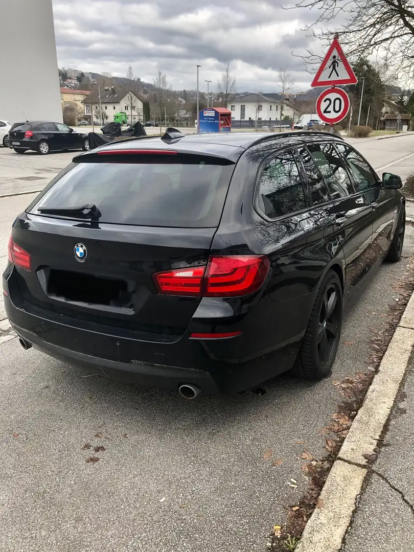 BMW 535 535d Touring Sport-Aut. Fekete - 2