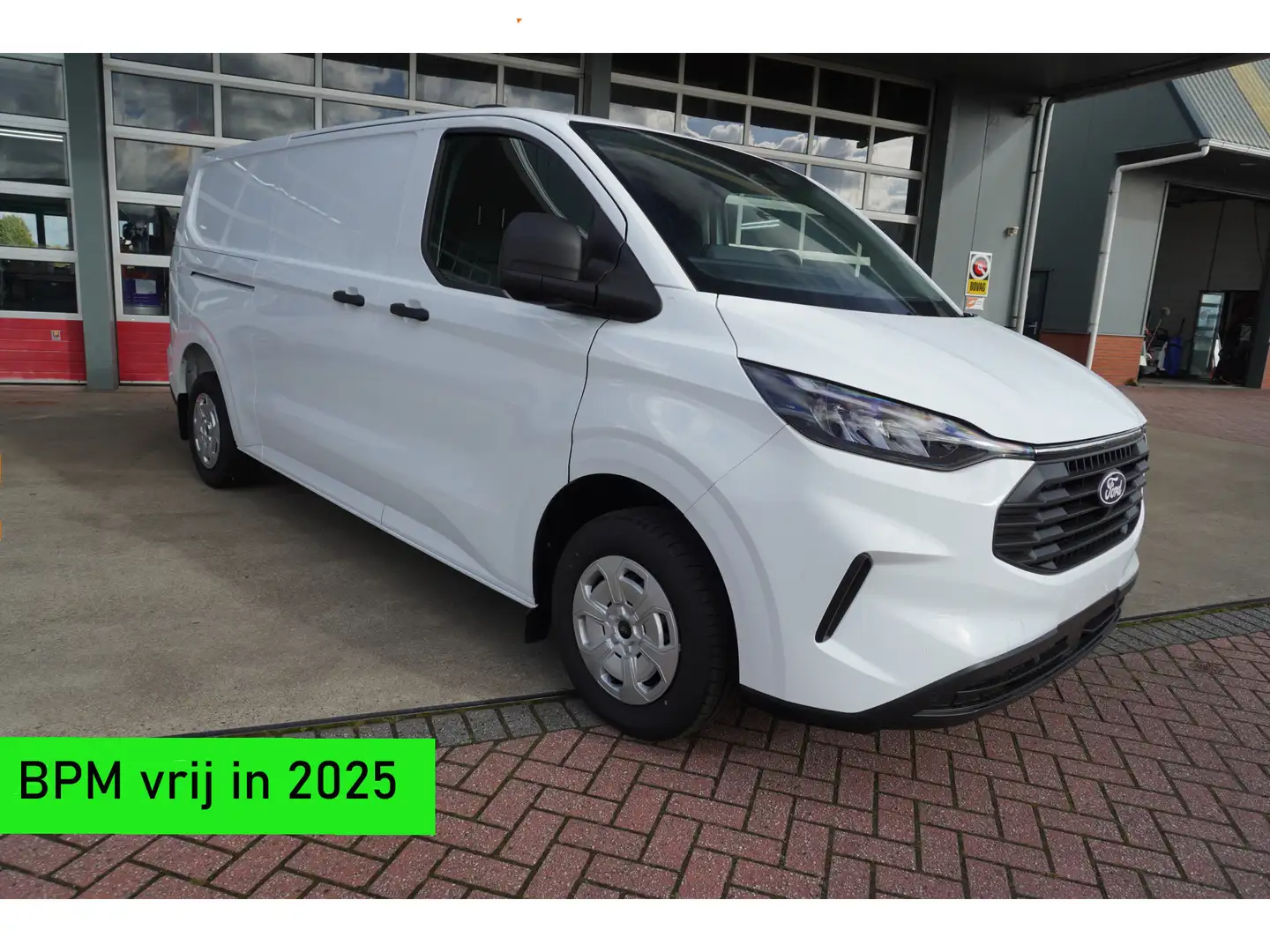 Ford Transit Custom 320L 2.0 TDCI 136PK L2H1 Trend Achterklep Schuifde Wit - 1