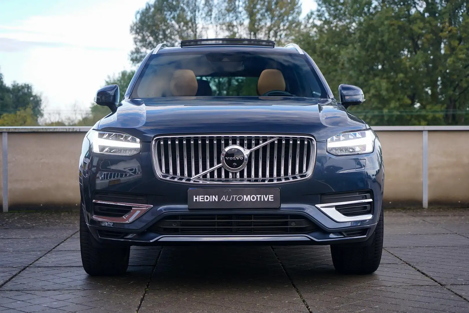 Volvo XC90 2.0 T8 Recharge AWD Inscription |Luchtvering | Sto Blauw - 2